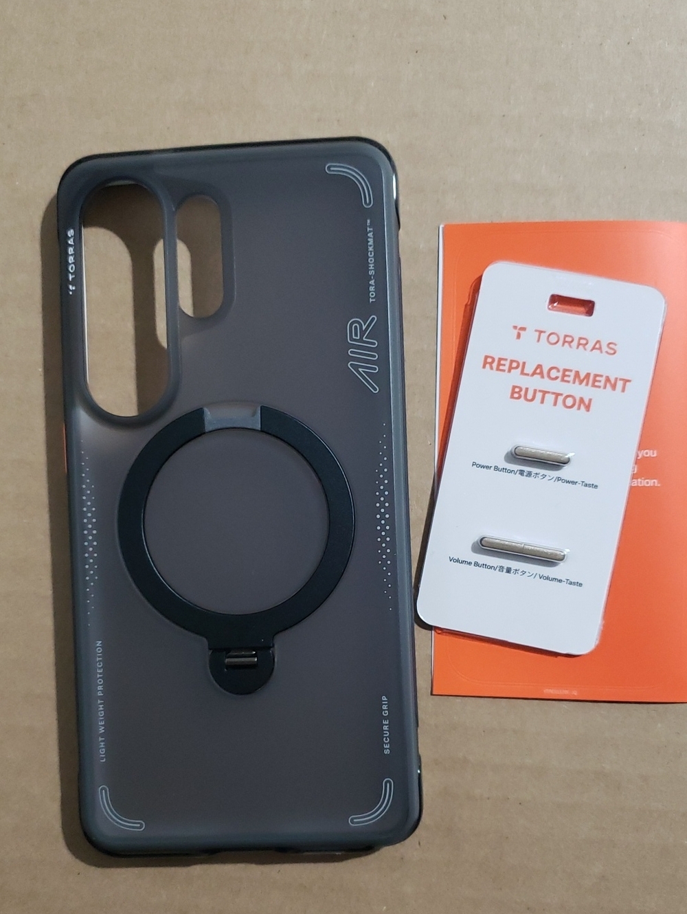 TORRAS Ostand Q3 Air 360 Spin Stand Case for Samsung Galaxy S26 Ultra 6.9"